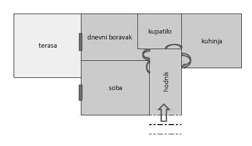 Apt Stefanic 1A Apartment Baska  0*, Baska (Krk) Croatia